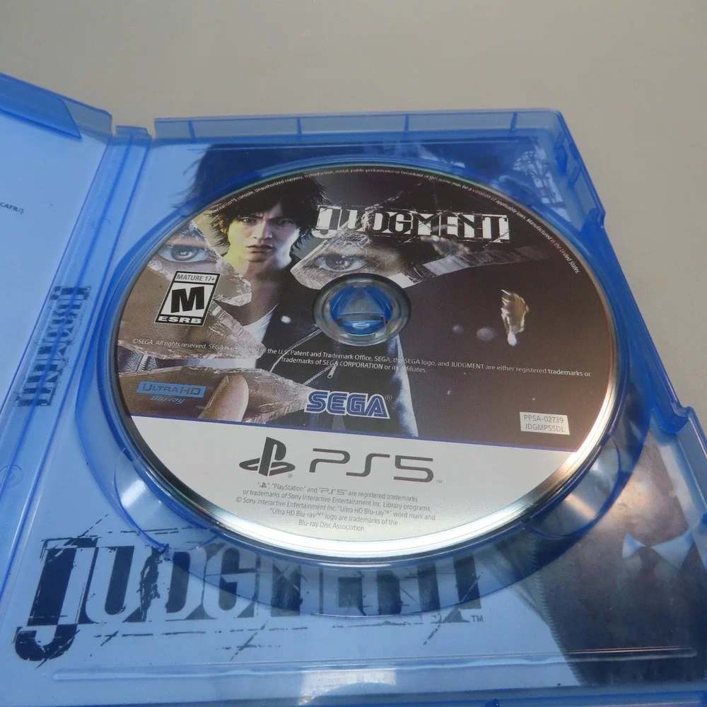 Judgment (PlayStation 5,‎ 2021) PS5